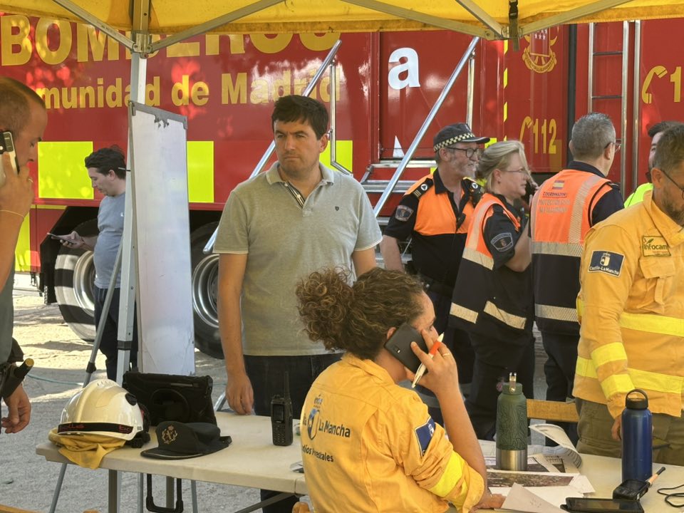 Fuerte incendio afecta a Casarrubios del Monte y municipios vecinos: movilización y apoyo constante a los vecinos