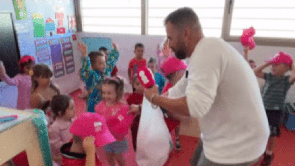 Cadena 100 celebra la vuelta al cole con los niños de este pueblo de La Sagra