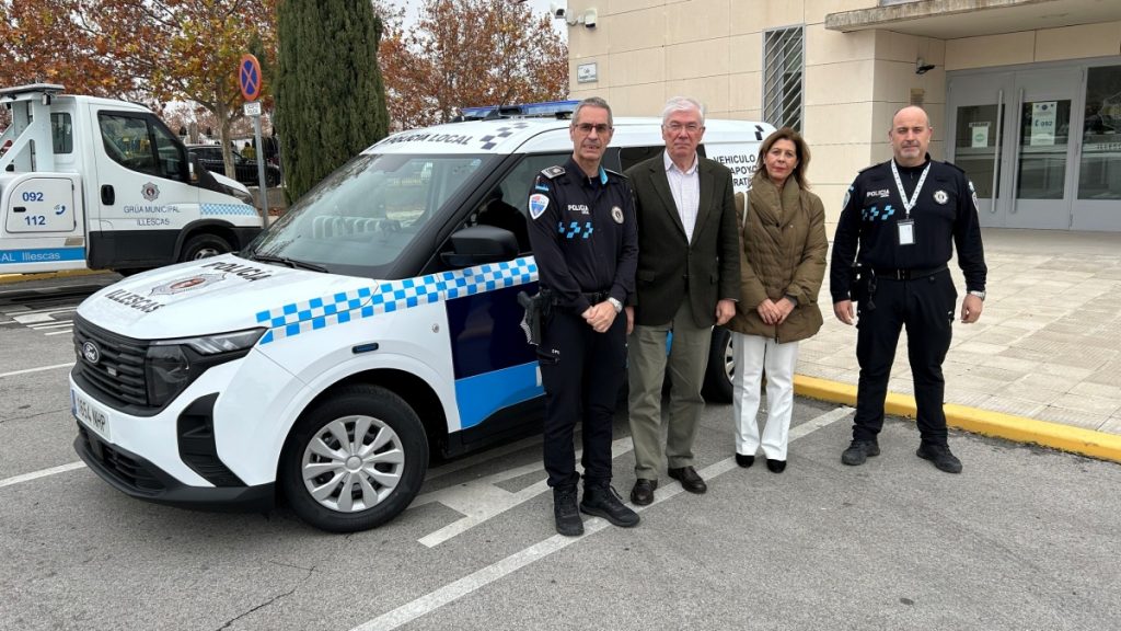La Policía Local de Illescas refuerza su flota con un nuevo Vehículo de Apoyo Operativo