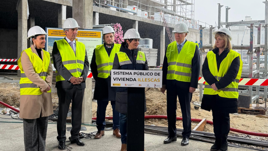 La ministra de Vivienda visita una promoción de alquiler asequible en Illescas
