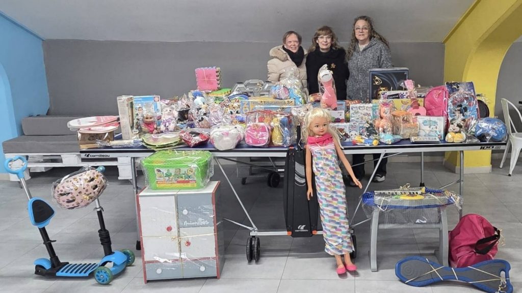 Una donación de juguetes llevará ilusión a las familias más vulnerables de Casarrubios del Monte