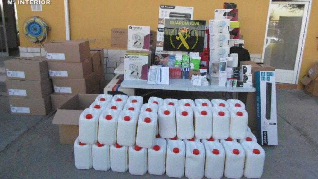 Golpe a una banda criminal que asaltaba camiones en La Sagra