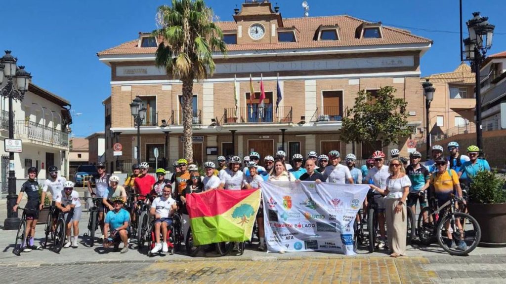 De Recas a Roma en bicicleta: el reto solidario de tres jóvenes para dar visibilidad al Alzheimer