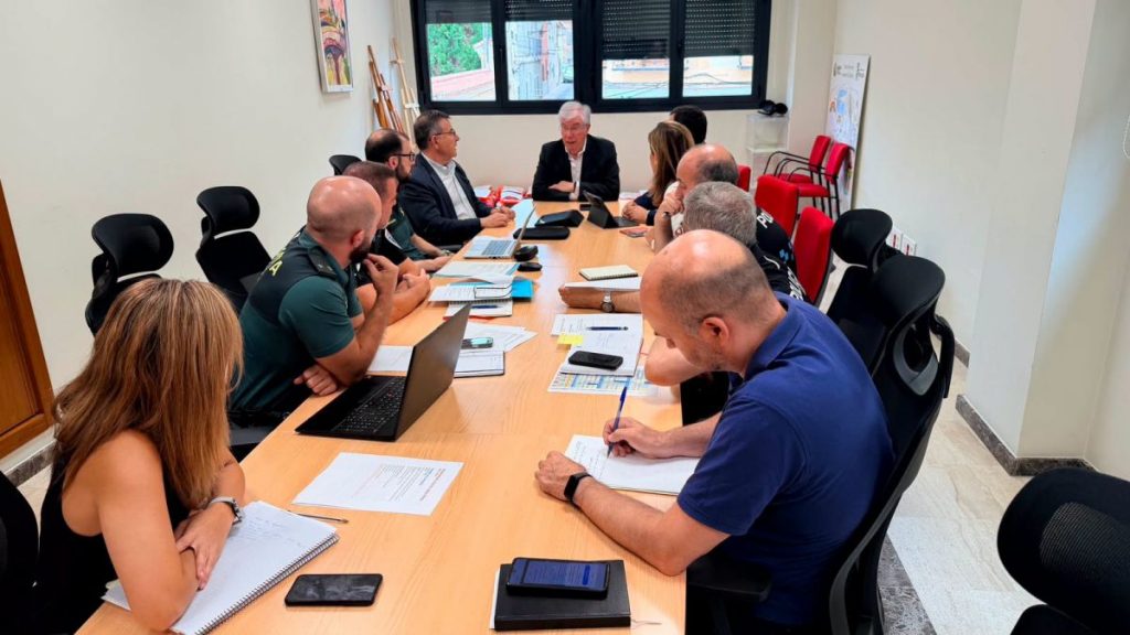 Reunión de coordinación del dispositivo de seguridad de las Fiestas Patronales de Illescas